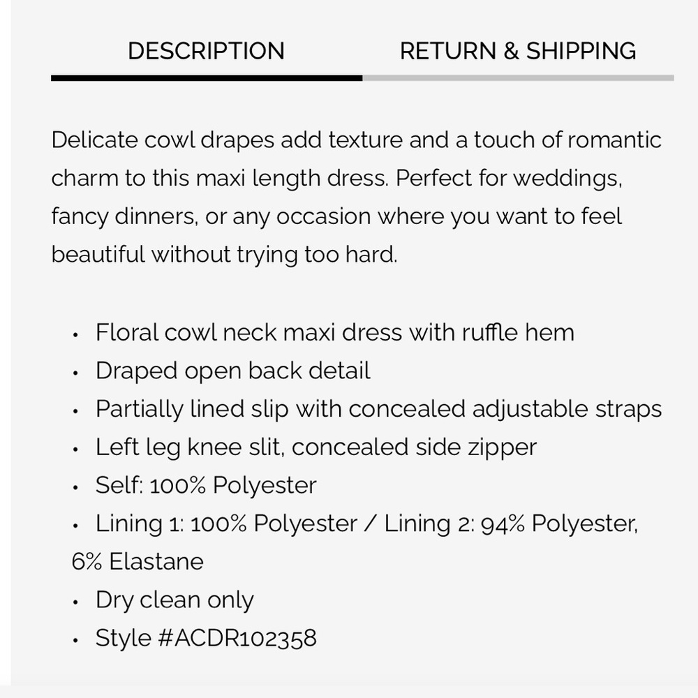 ASTR The Label Cecilia Floral Maxi Dress - Picture 5 of 5